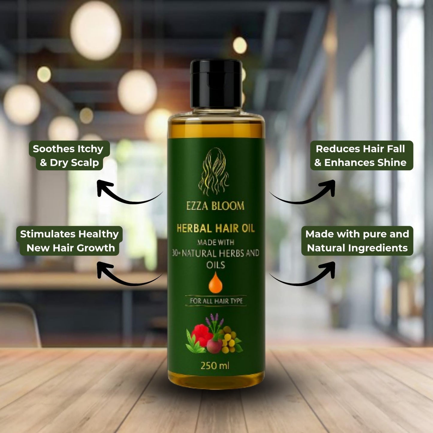 EZZA BLOOM HERBAL HAIR OIL