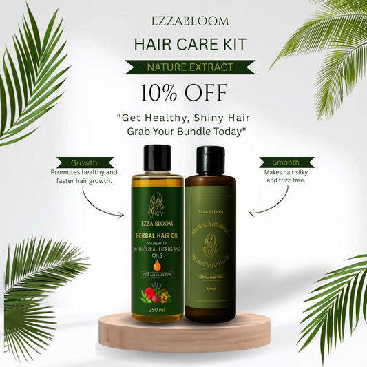 EZZA BLOOM HAIR CARE DUO OIL+ SHAMPOO